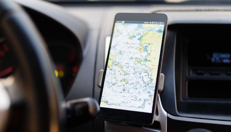 map on phone